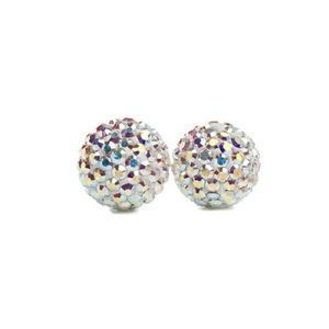 Hillberg & Berk 6mm SPARKLE BALL EARRINGS